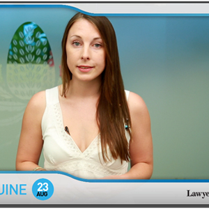 [VIDEO] 23 August: Law Report