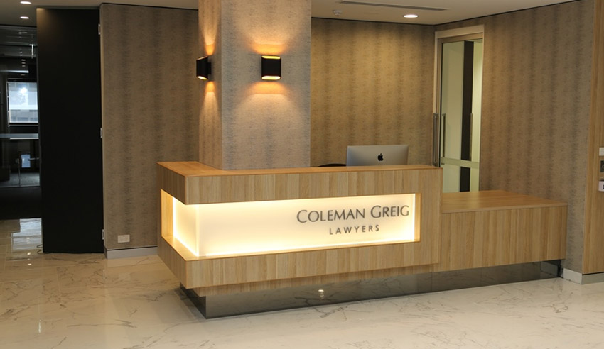 Coleman Greig CEO resigns