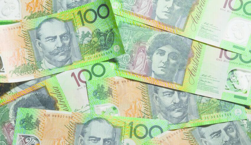 Sell, money, Australian dollar