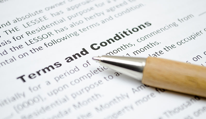 terms and conditions lw