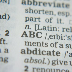 Dictionary call-out for ‘legal lingo’