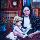 Barrister's art exhibits dimensions of learned friends 